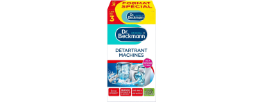 Amazon: Lot de 3 Détartrants Machines Dr.Beckmann - Lave-Vaisselle & Lave-Linge à 5,20€ (au lieu de 12,51€)