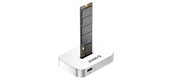 Amazon: Boîtier SSD M.2 NVMe/SATA Orico - Compatible 2230/2242/2260/2280/22110 à 27,99€ (au lieu de 36,09€)