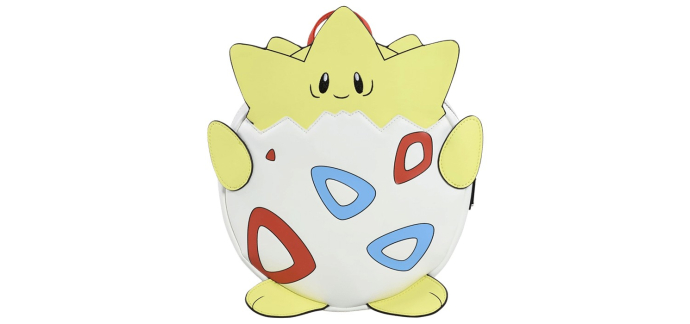 Amazon: Sac à dos Pokemon Togepi à 45,99€ (au lieu de 85,99€)
