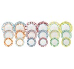 LIDL: TOGNANA Service de table Amalfi 18 pièces - Porcelaine à 57,99€ (au lieu de 93,99€)