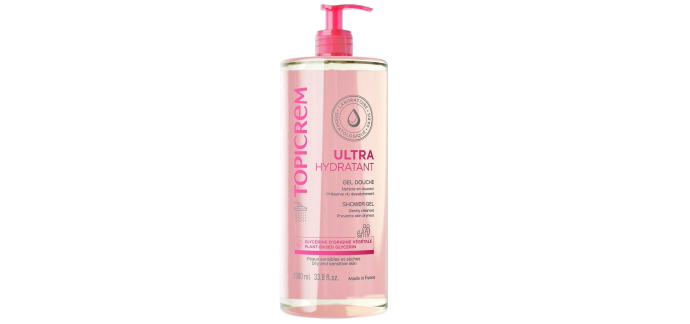 Amazon: Gel douche Ultra Hydratant Topicrem - 1L, sans savon à 5,20€ (au lieu de 6,89€)