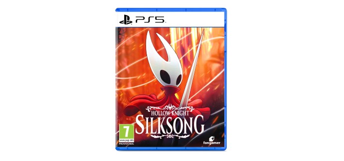 Amazon: Hollow Knight Silksong sur PS5 ou Xbox One & Series X à 34,99€