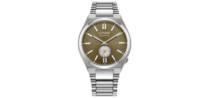 Amazon: Montre Citizen Tsuyosa Small Second NK5010-51X à 243,30€ (au lieu de 249€)