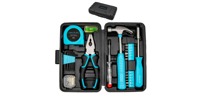 Amazon: Boîte à outils Cecotec 68 pièces à 12,90€ (au lieu de 19,46€)