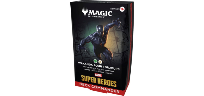 Amazon: Deck Magic The Gathering SD2 Wakanda pour toujours (Cartes) à 72,85€ (au lieu de 77,5€)