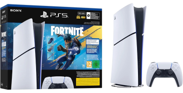 Amazon: Console PlayStation 5 Édition Numérique - Manette DualSense & Fortnite Flowering Chaos à 499,99€