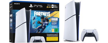 Amazon: Console PlayStation 5 Édition Numérique - Manette DualSense & Fortnite Flowering Chaos à 499,99€