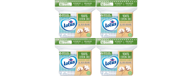 Amazon: Lot de 4 Sachets de 160 Coton-Tiges Lotus - Papier & Coton Bio à 2,89€ (au lieu de 3,59€)
