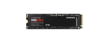Amazon: SSD Samsung 990 Pro NVMe M.2 PCIe 4.0 à 199,93€ (au lieu de 341,34€)