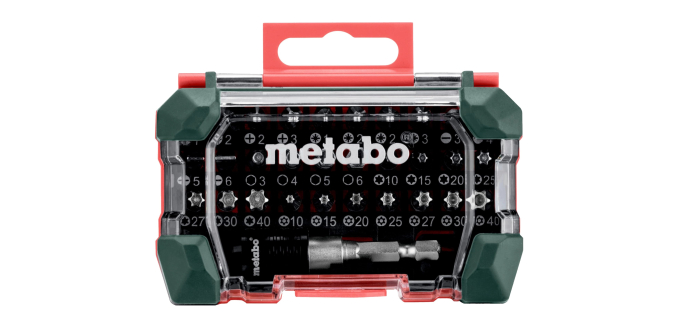 Amazon: Coffret d'embouts pour tournevis Metabo à 11,31€ (au lieu de 18,74€)