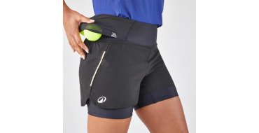 Decathlon: KUIKMA Short de tennis HIP BALL Femme - TSH Light Hip Ball noir à 14,99€ (au lieu de 19,99€)