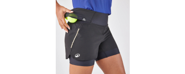 Decathlon: KUIKMA Short de tennis HIP BALL Femme - TSH Light Hip Ball noir à 14,99€ (au lieu de 19,99€)