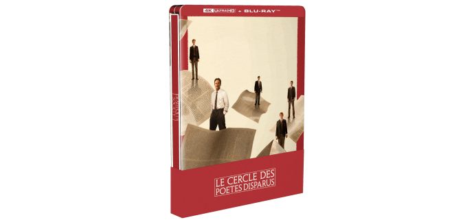 Amazon: Blu-Ray & 4K UHD Le Cercle des Poètes Disparus Édition Limitée SteelBook à 27,04€
