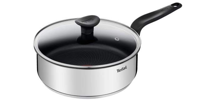 Amazon: Sauteuse Tefal Primary 24 cm avec couvercle en verre - Antiadhésif à 20,99€ (au lieu de 38,09€)
