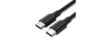 JoyBuy: UGREEN Câble USB Type-C 2.0 M-M - 2 m - Noir à 8,99€ (au lieu de 19,99€)