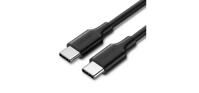 JoyBuy: UGREEN Câble USB Type-C 2.0 M-M - 2 m - Noir à 8,99€ (au lieu de 19,99€)