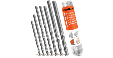 Amazon: Lot de 7 forets béton cylindrique Plus Baubeck - Carbure à 8,9€ (au lieu de 11,93€)