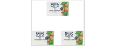 Amazon: Lot de 6 savons - Le Petit Marseillais Savon Kraft amande douce à 2,43€ (au lieu de 3,66€) (via prév