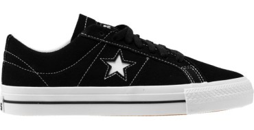 Kickz: Converse One Star Pro Ox Noir à 25,95€ (au lieu de 84,95€)
