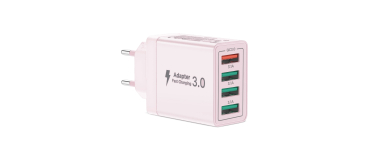 Amazon: Chargeur secteur Aioneus - 4-Port Prise USB 40W à 7€ (au lieu de 13,99€)