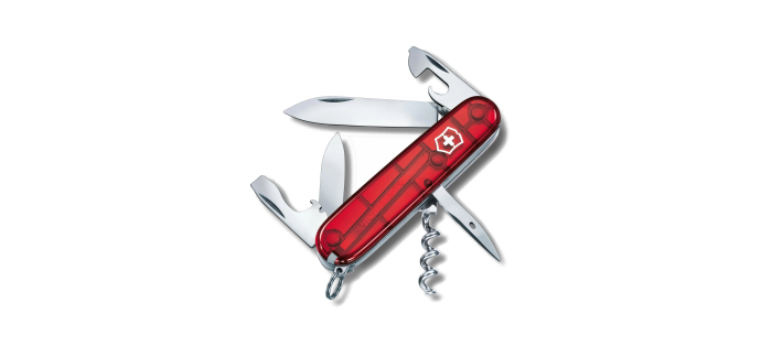 Amazon: Couteau de Poche Suisse Victorinox Spartan - 12 Fonctions, Rouge à 21,74€ (au lieu de 25,31€)