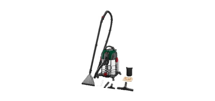 LIDL: PARKSIDE Aspirateur laveur PWS 20 F5 - 1600 W, 20 l à 69€ (au lieu de 79,99€)
