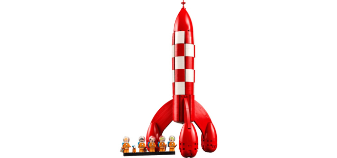 Carrefour: LEGO 21367 Tintin La fusée de Tintin à 104,99€ (au lieu de 159,99€)