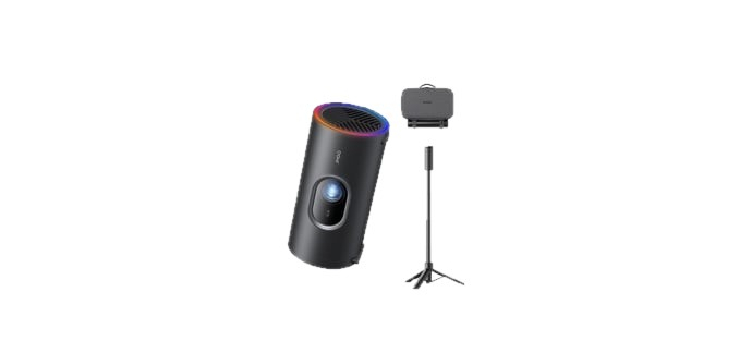 Conforama: Vidéo projecteur JMGO PicoPlay+ - HDMI 2.1, Google TV, batterie externe à 399,99€