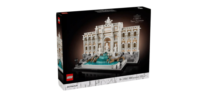 Carrefour: Lego Architecture La fontaine de Trevi 21062 (LEGO) à 107,09€ (au lieu de 159,99€)