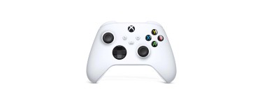 Amazon: Manette sans fil Xbox Series X|S - Robot White ou Carbon Black à 42,44€ (au lieu de 49,40€)