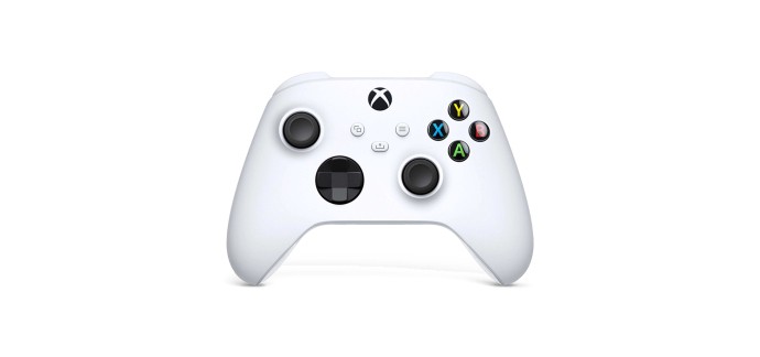 Amazon: Manette sans fil Xbox Series X|S - Robot White ou Carbon Black à 42,44€ (au lieu de 49,40€)