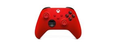 Amazon: Manette sans fil Xbox Series - Pulse Red ou Shock Blue à 45,60€ (au lieu de 57,11€)
