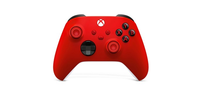 Amazon: Manette sans fil Xbox Series - Pulse Red ou Shock Blue à 45,60€ (au lieu de 57,11€)