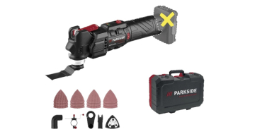 LIDL: Outil multifonction sans fil 12V Parkside Performance PPMFWA 12 B2 - mallette et accessoires à 23,99