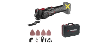 LIDL: Outil multifonction sans fil 12V Parkside Performance PPMFWA 12 B2 - mallette et accessoires à 23,99