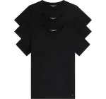 Amazon: Lot de 3 T-Shirts Tommy Hilfiger - Noir, Tailles M ou L à 24€ (au lieu de 32€)