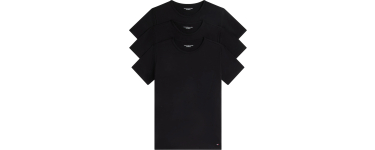 Amazon: Lot de 3 T-Shirts Tommy Hilfiger - Noir, Tailles M ou L à 24€ (au lieu de 32€)