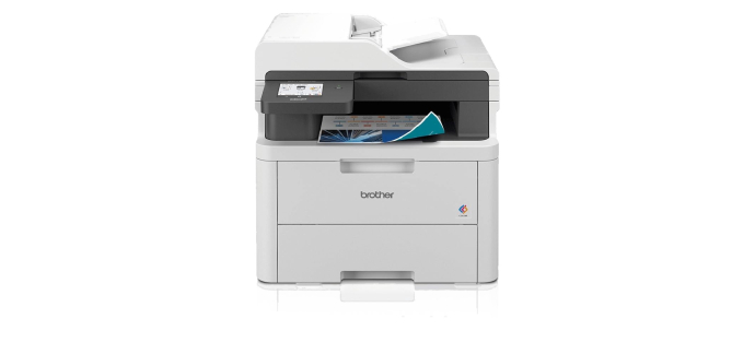 Amazon: Imprimante laser couleur multifonction Brother DCP-L3560CDW - Wi-Fi, recto-verso auto à 258,90€