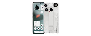 Amazon: Smartphone 6,67" Nothing Phone (3) - 12 Go + 256 Go, Snapdragon 8s Gen 4, AMOLED 120 Hz à 479€