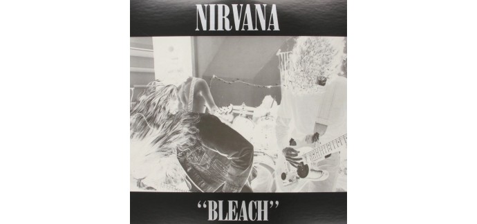 Amazon: Vinyle 2LP Nirvana Bleach Deluxe Edition - White Vinyl à 31,99€ (au lieu de 41,39€)