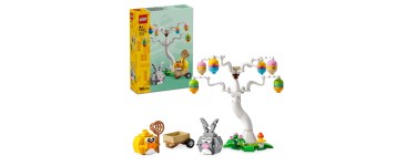 Amazon: LEGO® Iconic Le lapin de Pâques et la chasse aux œufs (40808) à 8,98€