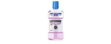 Amazon: Bain de Bouche Listerine Total Care sans alcool - 500 ml à 2,99€ (au lieu de 3,21€)