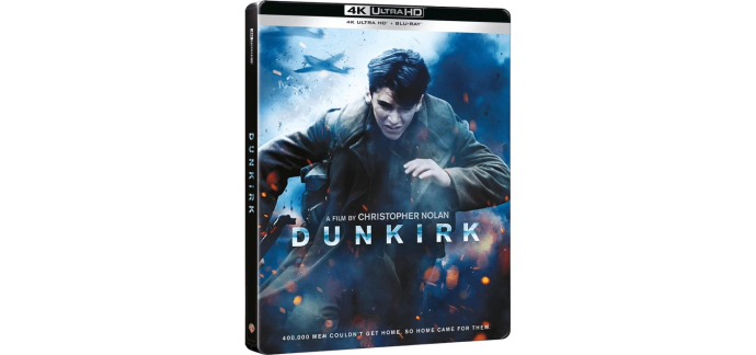 Amazon: Dunkerque 4K Steelbook (2026) à 26,24€ (au lieu de 34,99€)