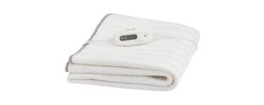 LIDL: SENSIPLAST Surmatelas chauffant - 6 niveaux, arrêt auto à 24,99€ (au lieu de 29,99€)