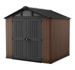 Amazon: Abri de jardin Keter Stronghold 8x8 - 6m², marron à 805,95€ (au lieu de 1199€)