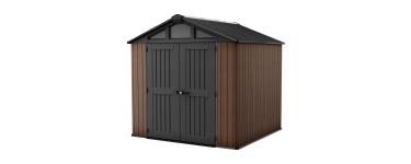 Amazon: Abri de jardin Keter Stronghold 8x8 - 6m², marron à 805,95€ (au lieu de 1199€)