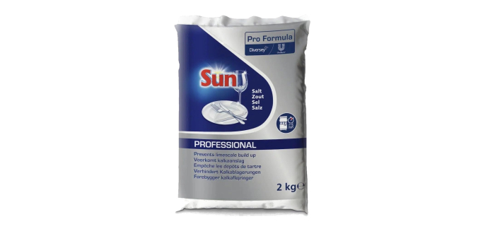 Amazon: Sel régénérant Sun Professionnel 2kg pour lave-vaisselle à 2,93€ (au lieu de 11,92€)