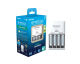 Amazon: Chargeur Eneloop Basic pour 2 ou 4 Piles Ni-MH AA/AAA + 4 piles AAA Eneloop à 16,14€