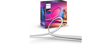 Amazon: Philips Hue Play Gradient 55" - Bande LED TV White and Color, 1230lm, Zigbee à 92,99€