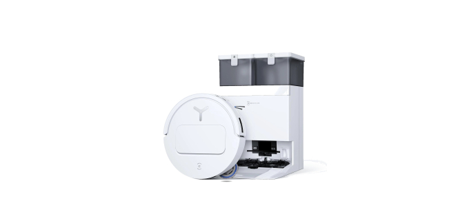 Amazon: Robot aspirateur laveur Ecovacs Deebot T50 Omni Gen 3 - Station Omni, ultra-fin 8,1 cm, 170 min à 29